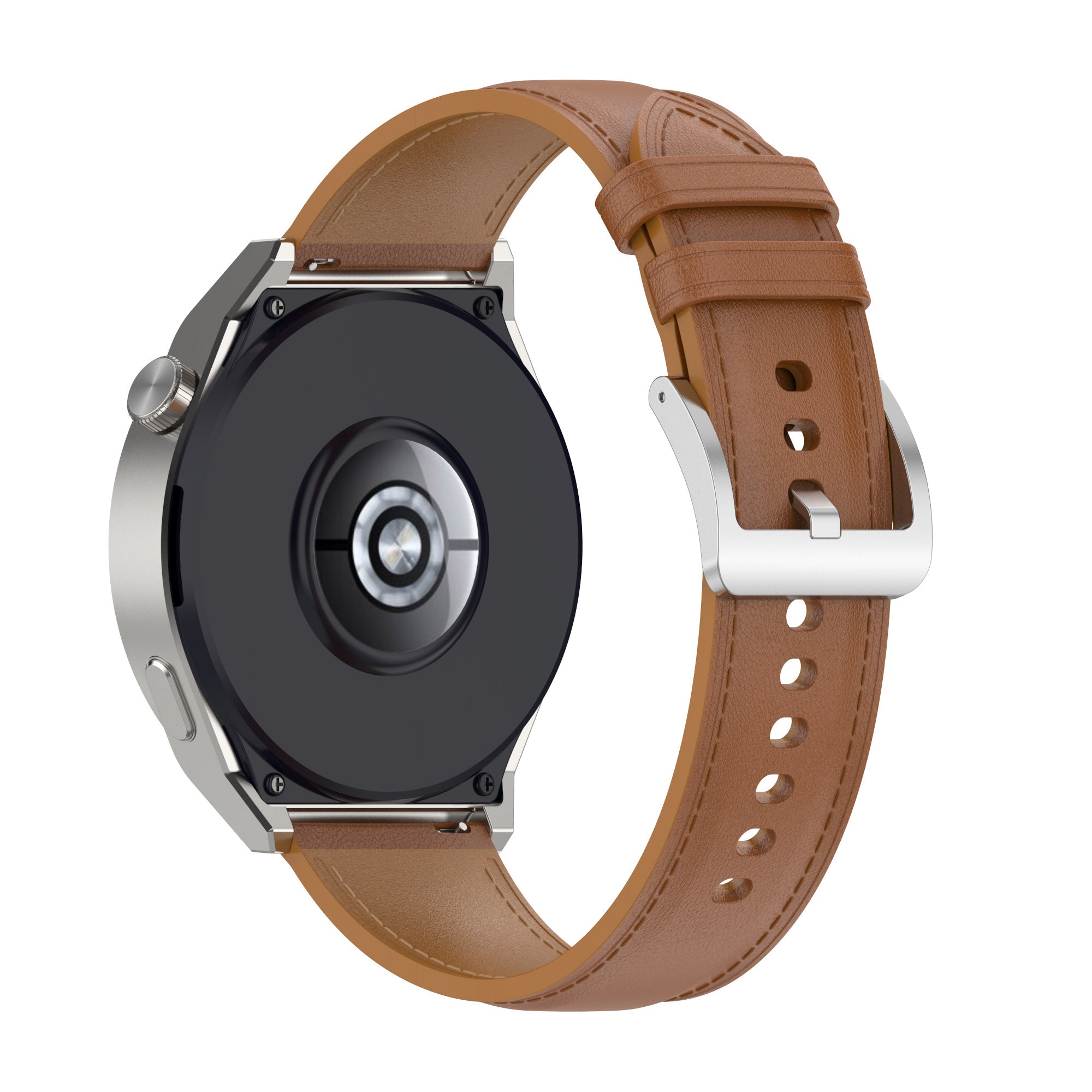 For Samsung Galaxy Watch6 40mm 44mm Watch6 Classic 43mm 47mm Watch 5 40mm 44mm 5 Pro 45mm Watch4 40mm 44mm Genuine Leather Smart Watch Band Wrist Strap For Samsung Galaxy Watch6 40mm 44mm Watch6 Classic 43mm 47mm Watch 5 40mm 44mm 5 Pro 45mm Watch4 40mm 44mm Genuine Leather Smart Watch Band Wrist Strap